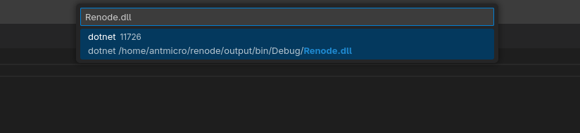 VSCode .NET drop-down list